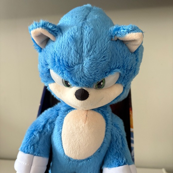 Jakks Pacific Sonic the Hedgehog 3 Deluxe Plush Toy 2024 New - Picture 2 of 10